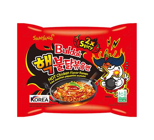 MUNCHII TIME Korean Buldak Spicy Hot Ramen Noodles Variety Pack – 12 Different Flavors