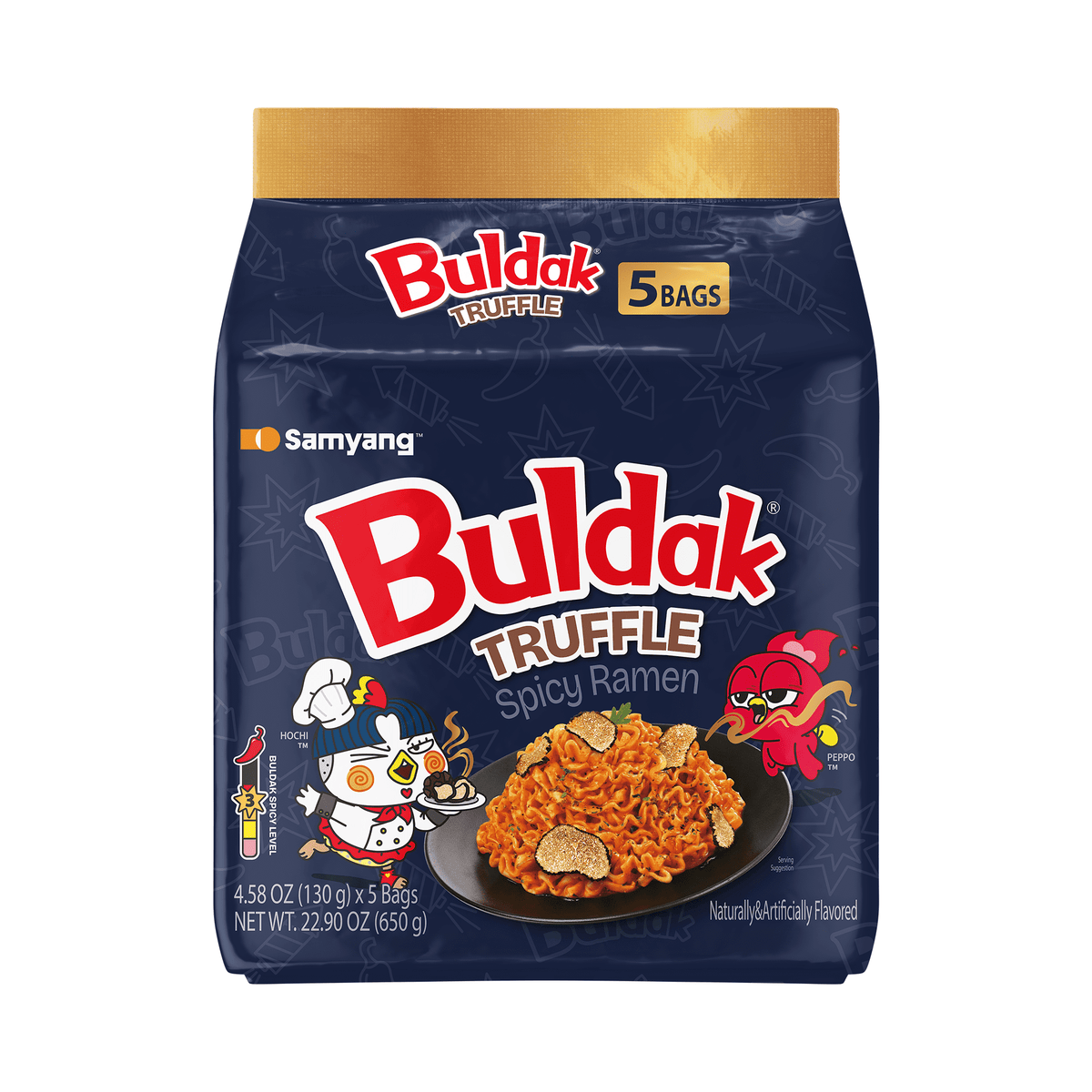 Samyang Buldack Ramen One Full Bag - (5 pack Ramen)
