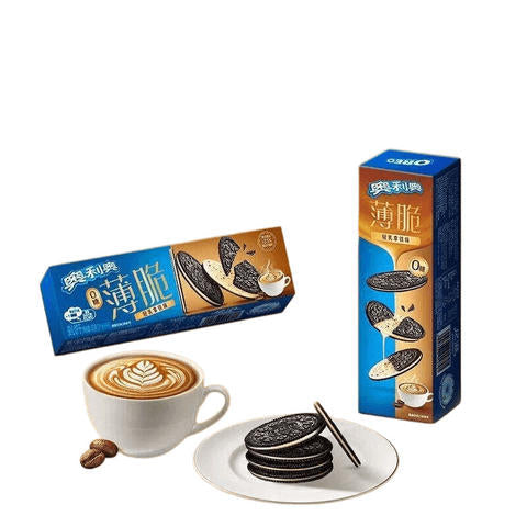OREO Thin Crisp Cookies Light Latte Flavor 2.19 oz | 0 Sucrose