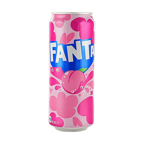 FANTA Japan White Peach Flavor Soda 16.91 fl oz Refreshing Japanese Soda