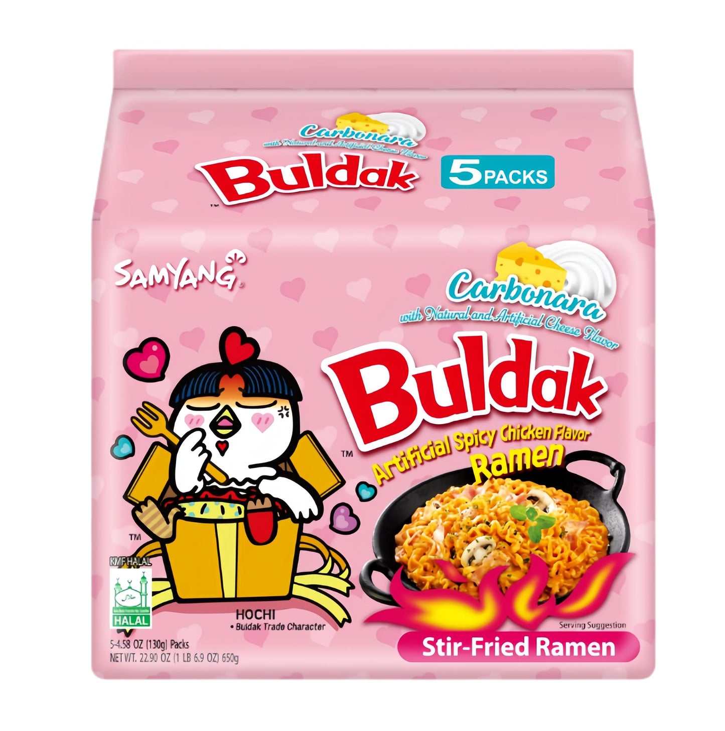 Samyang Buldack Ramen One Full Bag - (5 pack Ramen)