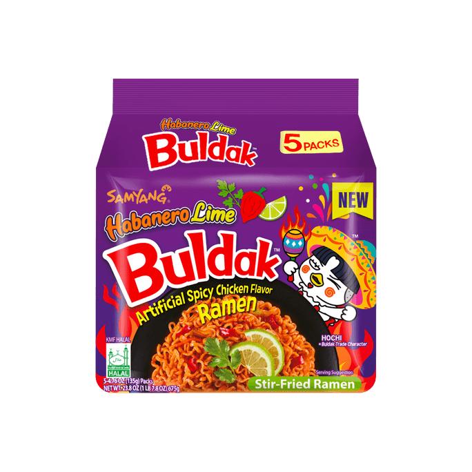 Samyang Buldack Ramen One Full Bag - (5 pack Ramen)