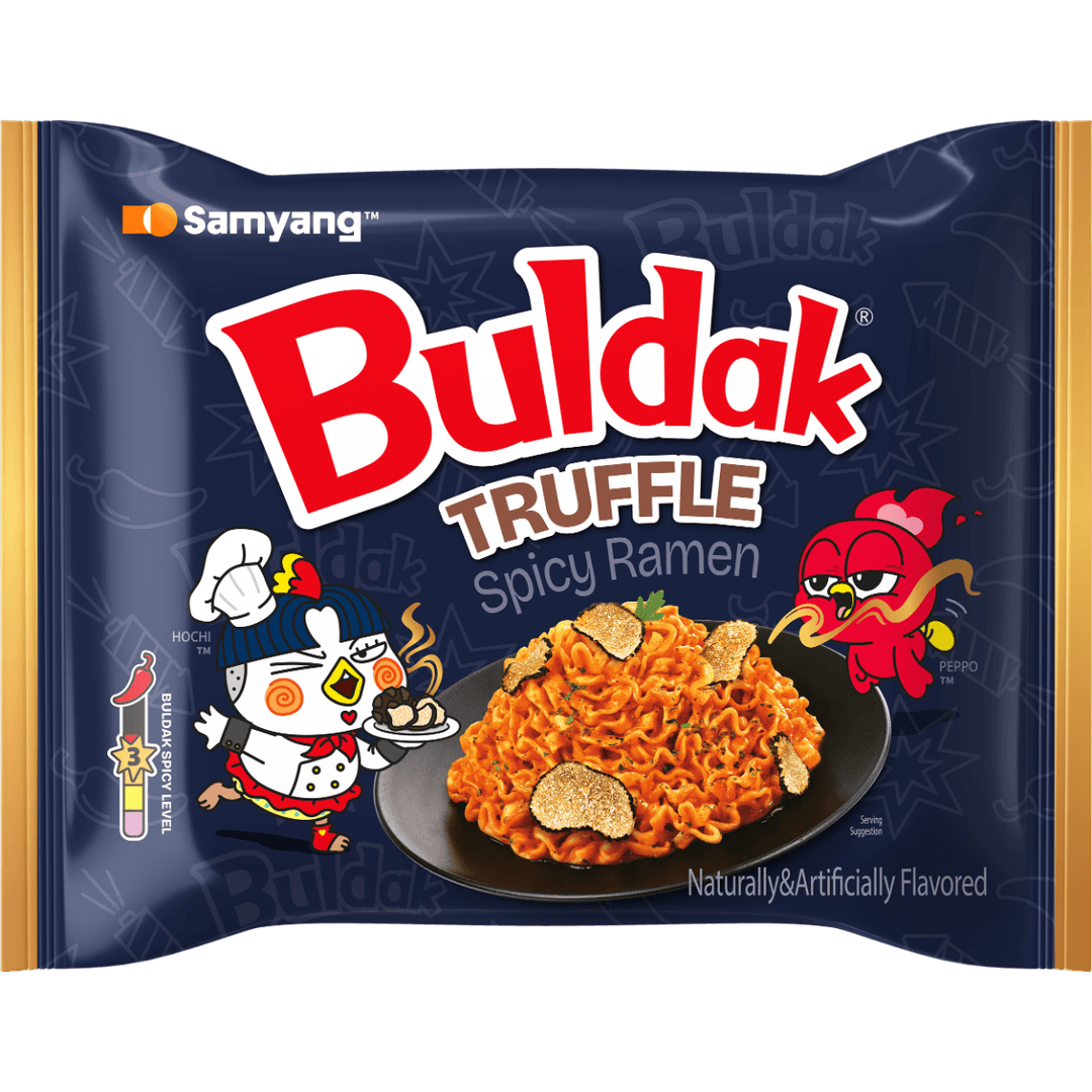 MUNCHII TIME Korean Buldak Spicy Hot Ramen Noodles Variety Pack – 4/6/10/12/14 Different Flavors