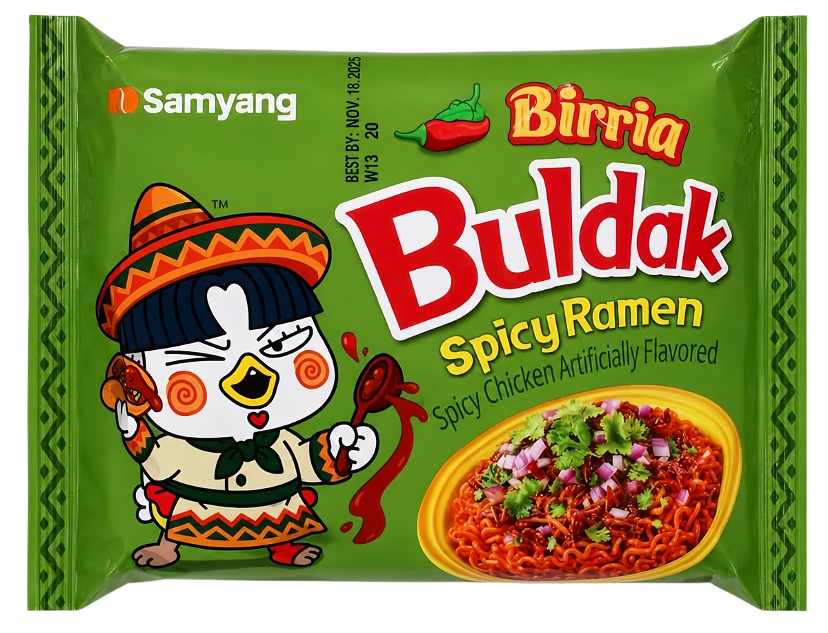 MUNCHII TIME Korean Buldak Spicy Hot Ramen Noodles Variety Pack – 4/6/10/12/14 Different Flavors