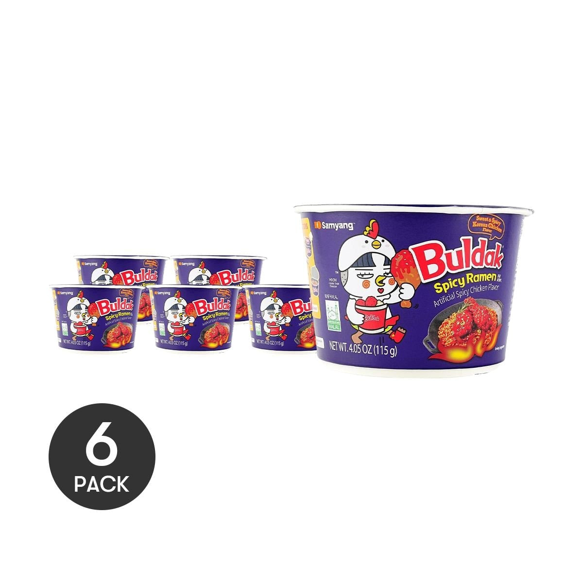 Sweet & Spicy Korean Chicken Flavor Buldak Ramen Noodles ,Sweet Spicy Chicken Flavor ,4.05 oz