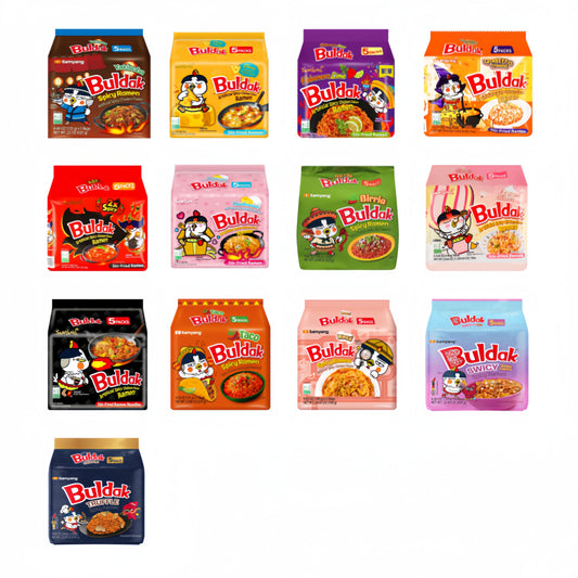 Samyang Buldack Ramen One Full Bag - (5 pack Ramen)