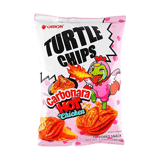 Turtle Chips Carbonara Hot Chicken Flavor 5.64 oz