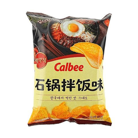 Bibimbap Flavor Potato Chips, 1.83 oz【Korean Stone Pot Rice Seasoning】