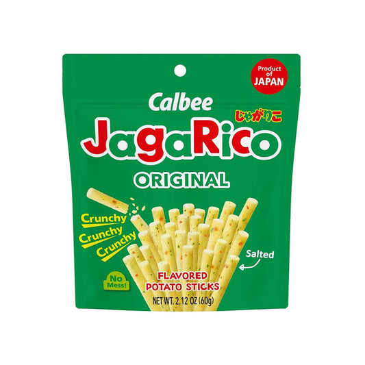 Calbee JagaRico Potato Sticks Original Flavor 2.12 oz | Crunchy Japanese Snack